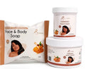 Turmeric Skincare Bundle – Soap, Face Cream & Body Cream